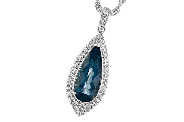 D189-57741: NECK 2.40 LONDON BLUE TOPAZ 2.65 TGW