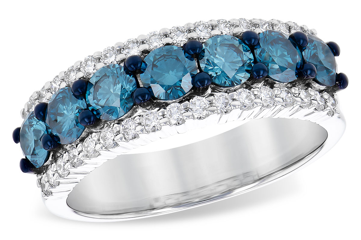 D189-57777: LDS WED RG 1.26 BLUE DIAS 1.70 TGW