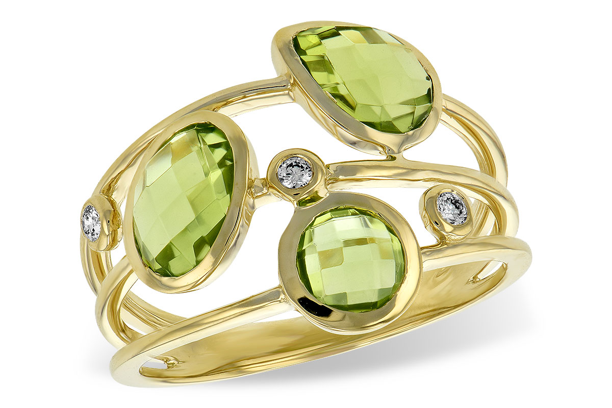 D189-58705: LDS RG 2.45 PERIDOT 2.50 TGW