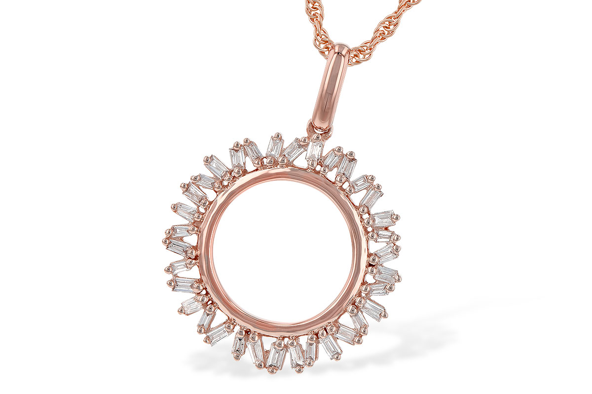 D190-51450: NECK .20 TW BAGUETTES