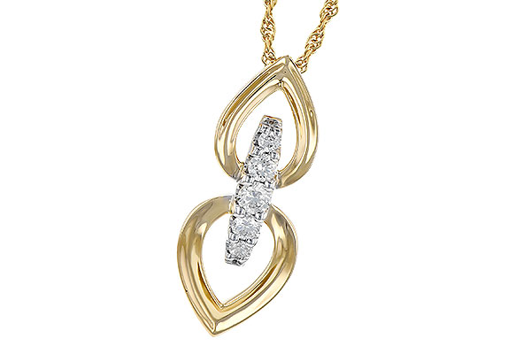 D273-20514: NECKLACE .22 TW