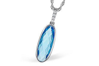 D273-21423: NECK 1.90 BLUE TOPAZ 1.93 TGW