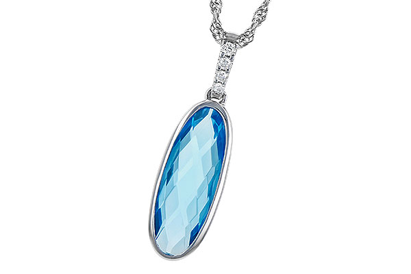D273-21423: NECK 1.90 BLUE TOPAZ 1.93 TGW