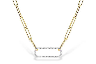 D274-09632: NECKLACE .50 TW (17 INCHES)