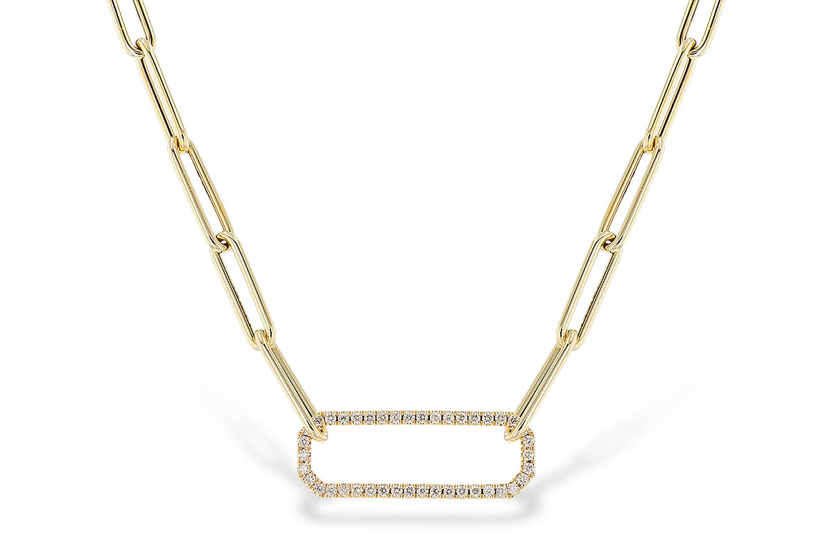 D274-09632: NECKLACE .50 TW (17 INCHES)