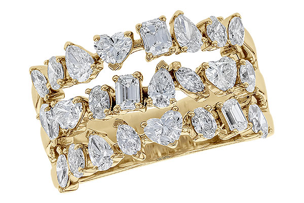 D274-12323: LDS DIA WED RG 2.00 TW FANCY CUT DIAS