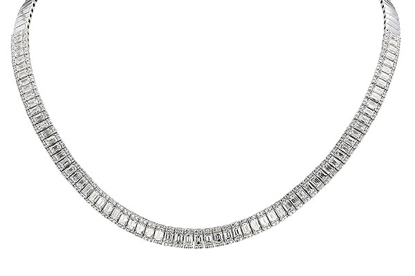 D274-16823: NECKLACE 9.26 E.C. 11.00 TW (16")