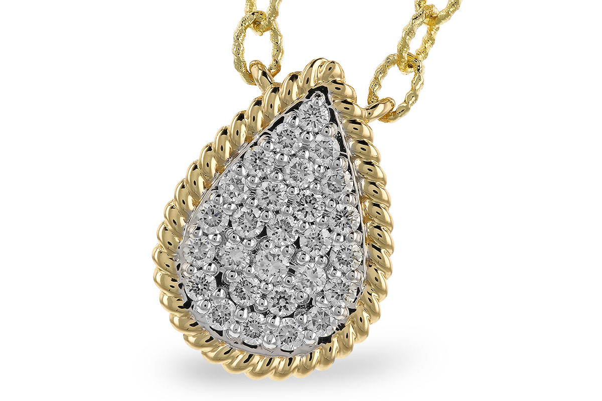 D274-16868: NECKLACE .32 TW (18")