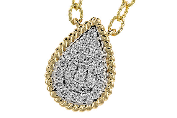 D274-16868: NECKLACE .32 TW (18")