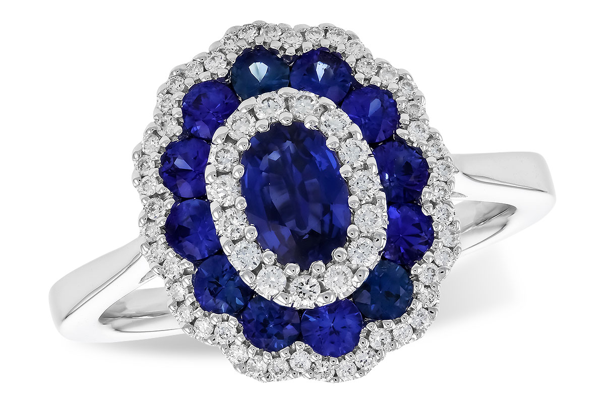 D274-17796: LDS RG 1.33 TW SAPPHIRE 1.56 TGW (6x4 MM SAPP)