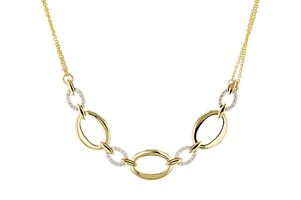 D275-01377: NECKLACE .50 TW (18")