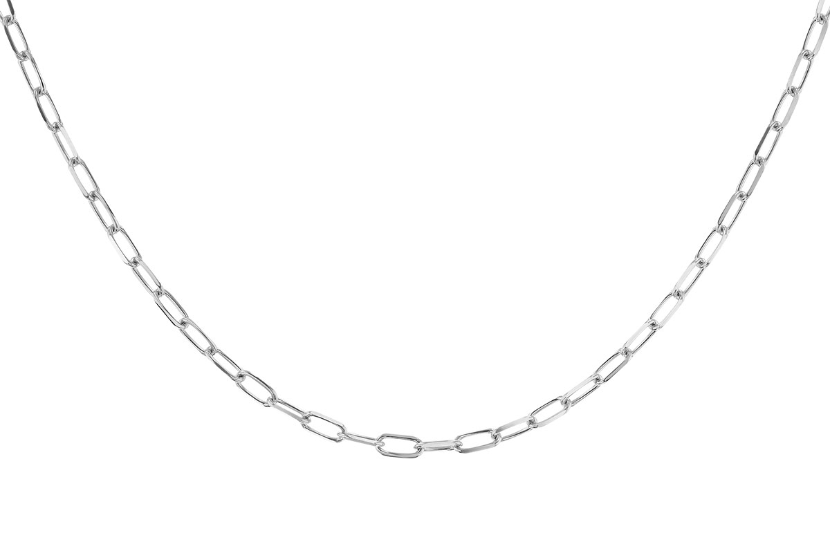 D275-01423: PAPERCLIP MD (7IN, 3.10MM, 14KT, LOBSTER CLASP)