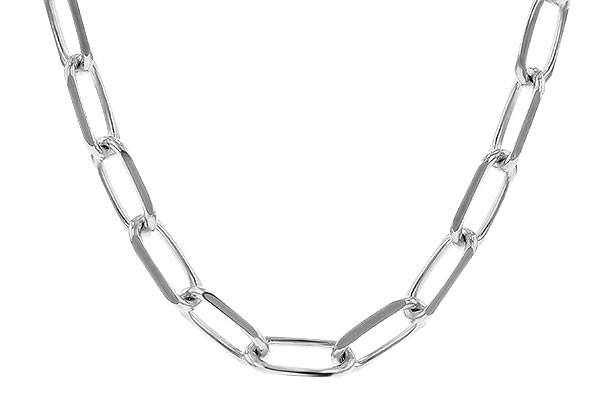 D275-01423: PAPERCLIP MD (7IN, 3.10MM, 14KT, LOBSTER CLASP)