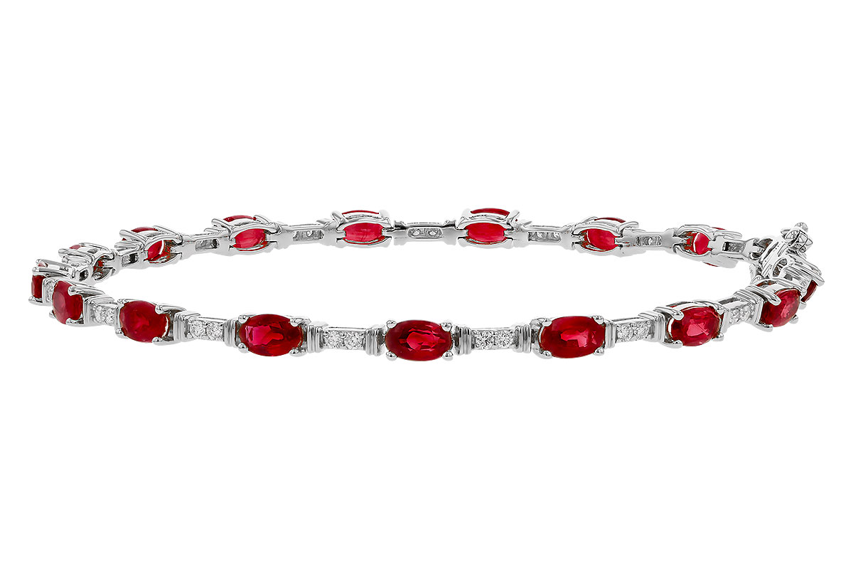 D275-02359: BRACELET 4.65 RUBY 4.97 TGW (7")