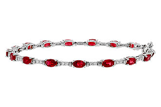 D275-02359: BRACELET 4.65 RUBY 4.97 TGW (7")