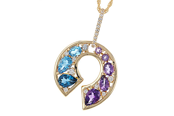 D275-04141: NECKLACE 1.77 SEMI-PREC (AMY & BT) 1.90 TGW