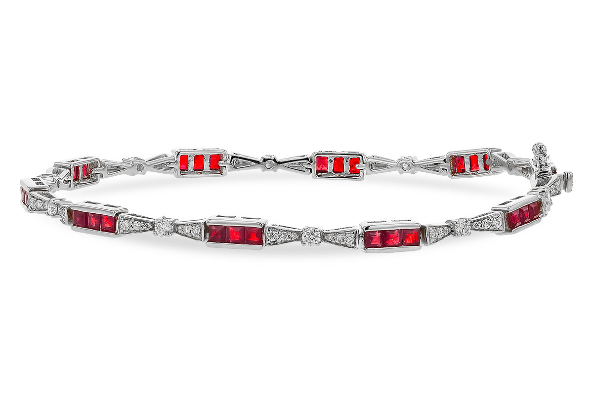 D275-05950: BRACELET 2.05 RUBY 2.70 TGW (7")