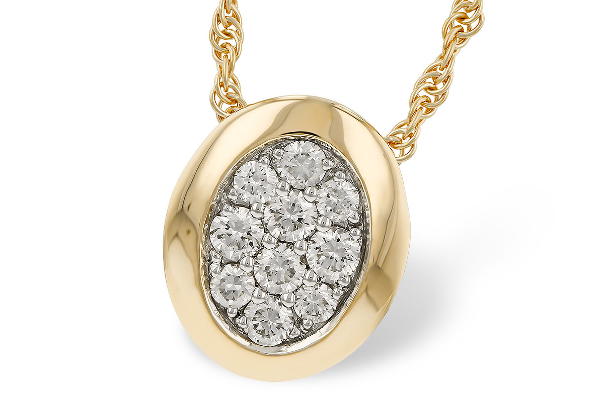 D275-06832: NECKLACE .25 TW