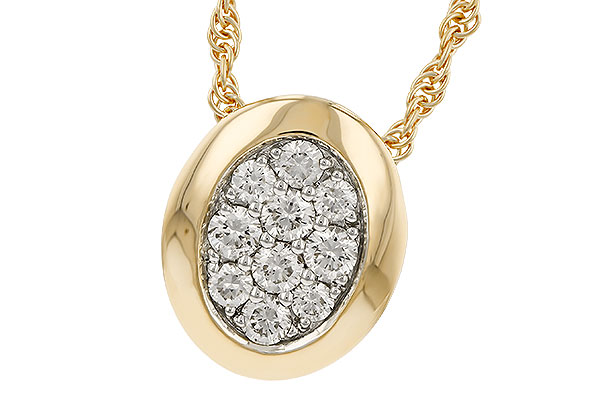 D275-06832: NECKLACE .25 TW