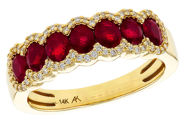 D275-07741: LDS WED RG 1.40 TW RUBY 1.57 TGW
