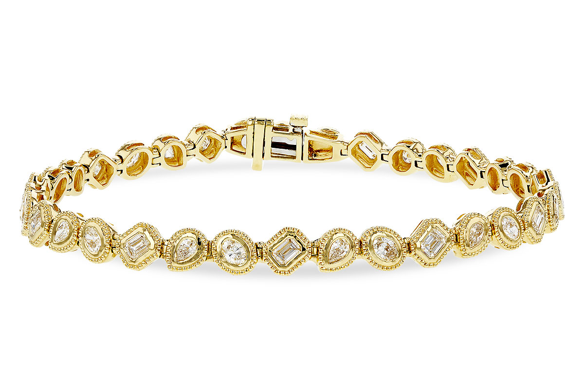 D275-07796: BRACELET 2.15 TW FANCY CUT DIAMONDS