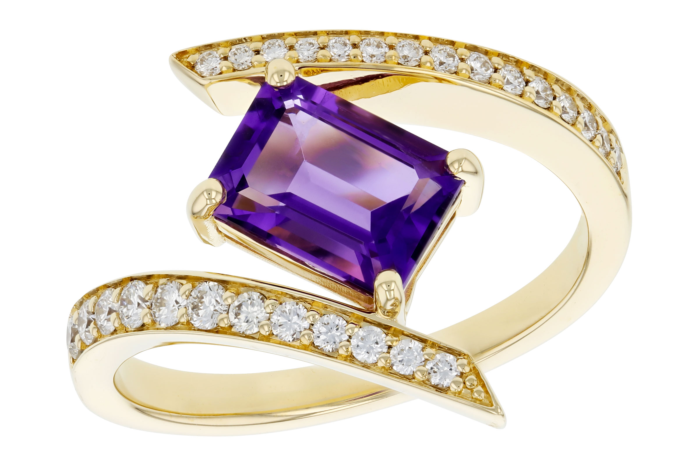D275-94150: LDS RG 1.36 AMETHYST 1.63 TGW (8x6MM AMY)