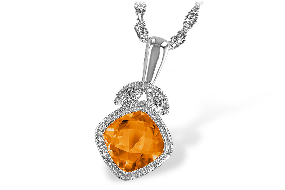 E184-16877: NECK .90 CITRINE .91 TGW