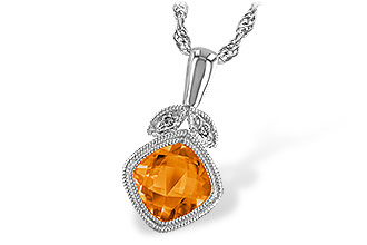 E184-16877: NECK .90 CITRINE .91 TGW