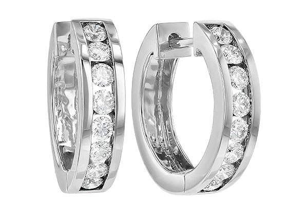 E185-94105: EARRINGS 1 CT TW