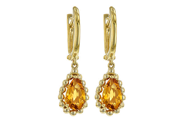 E189-58705: EARR 1.40 CITRINE TW