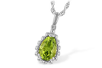 E189-58714: NECKLACE 1.30 CT PERIDOT