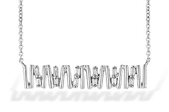 E190-50477: NECK .15 TW BAGUETTE DIAS