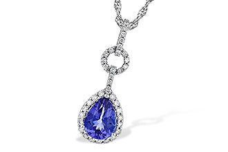 E190-52277: NECK .95 TANZANITE 1.14 TGW