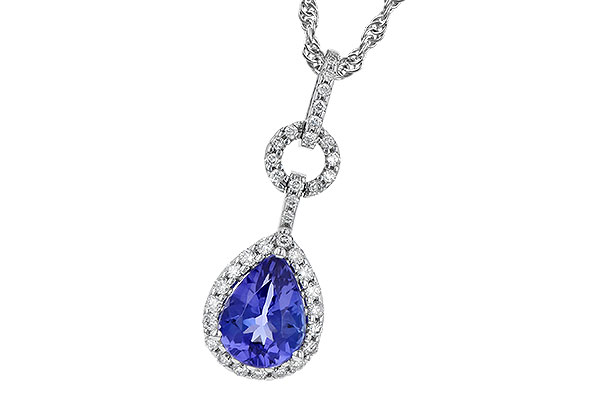 E190-52277: NECK .95 TANZANITE 1.14 TGW