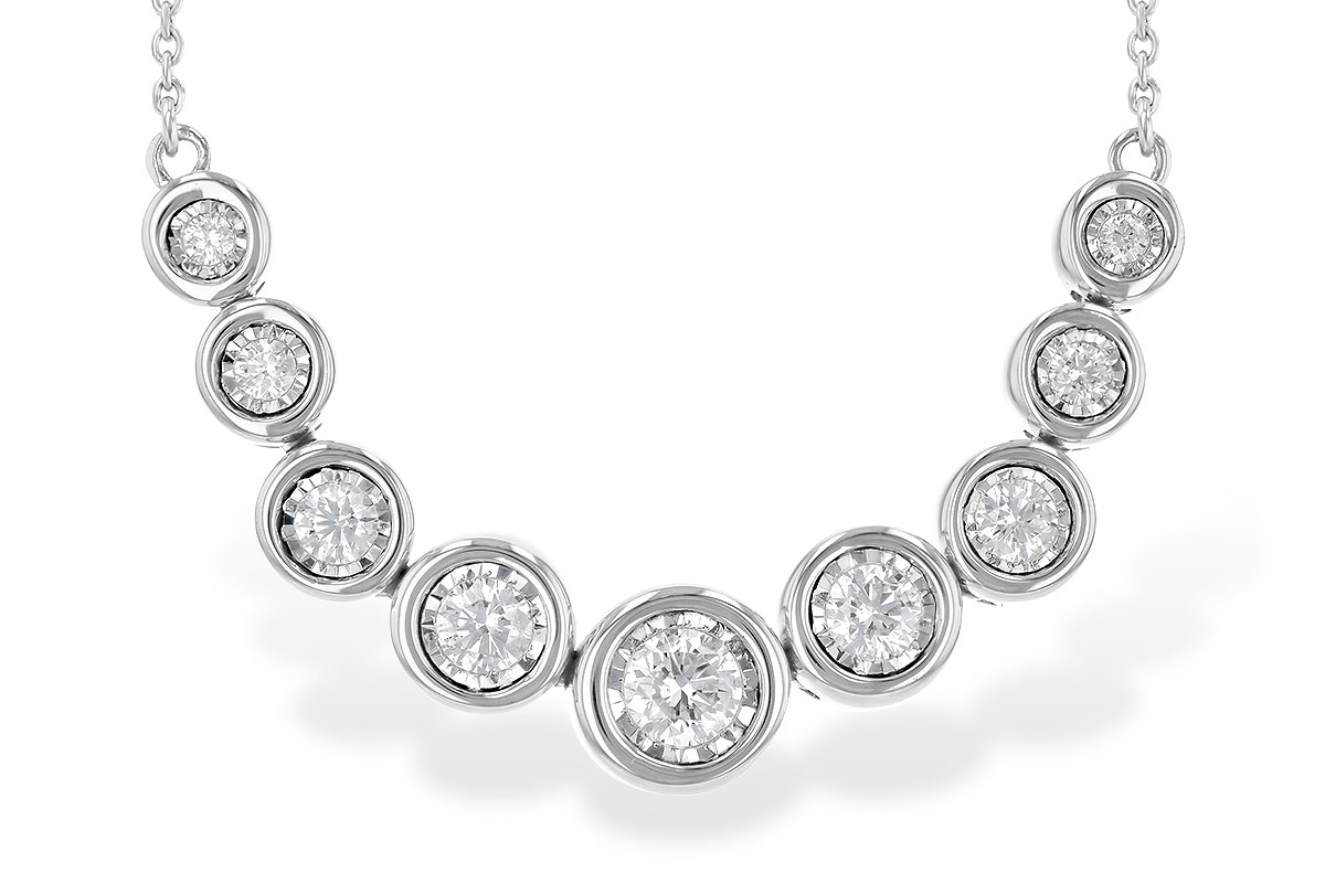 E190-52314: NECKLACE .50 TW