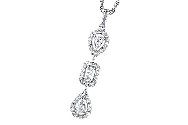 E273-26832: NECK .04 BAGUETTE .36 TW