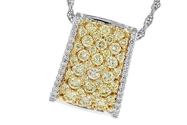 E274-11386: NECK 1.18 YELLOW DIAS 1.35 TW