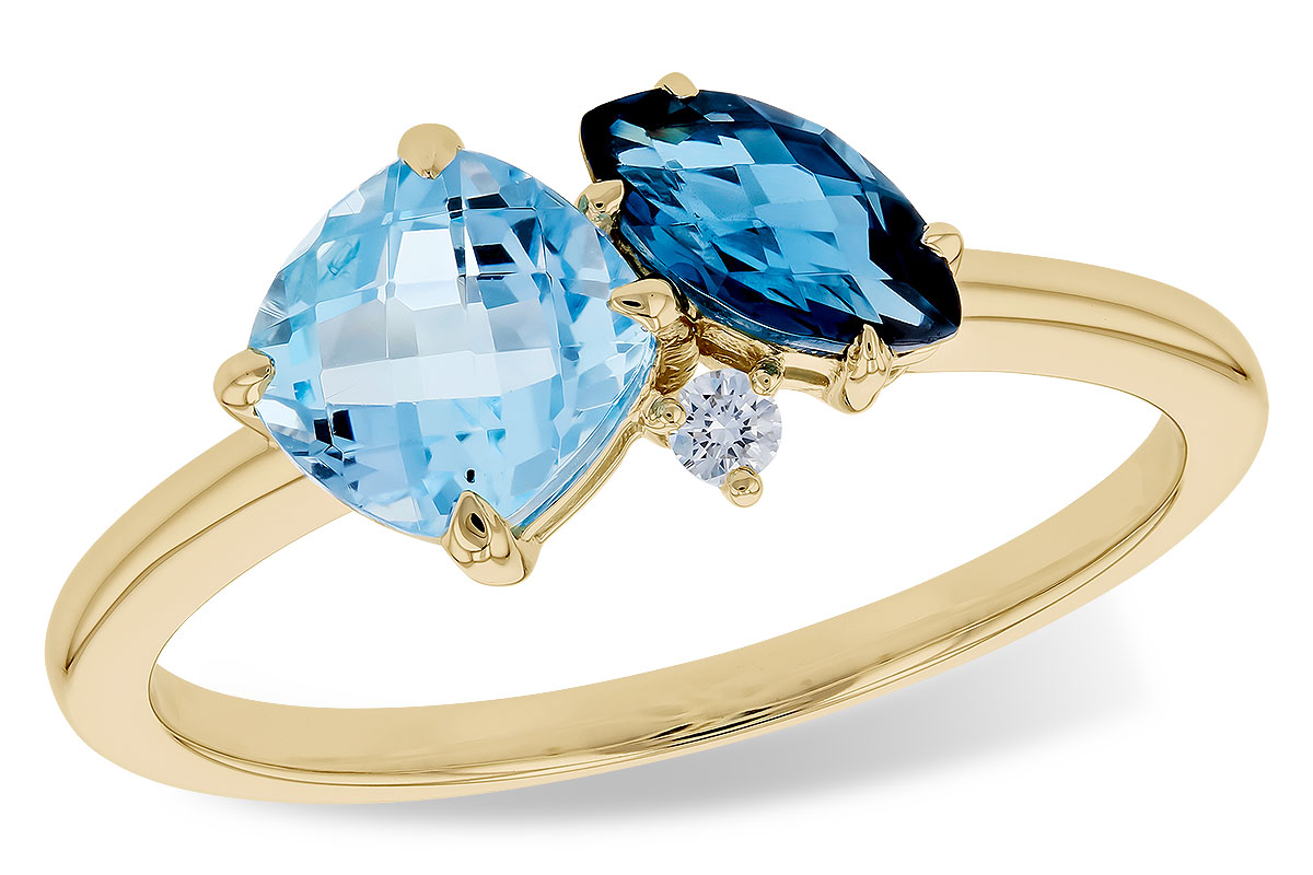E274-11405: LDS RG 1.49 TW BLUE TOPAZ 1.52 TGW