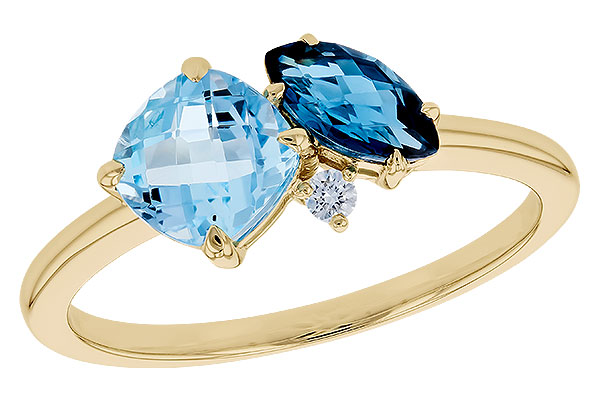 E274-11405: LDS RG 1.49 TW BLUE TOPAZ 1.52 TGW