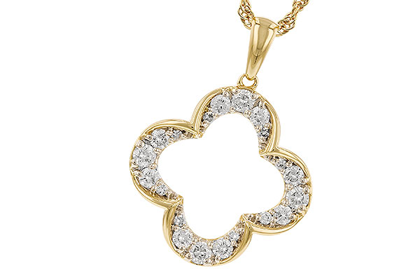 E274-14105: NECKLACE .32 TW