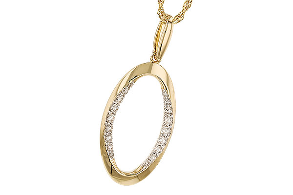 E274-14141: NECKLACE .32 TW