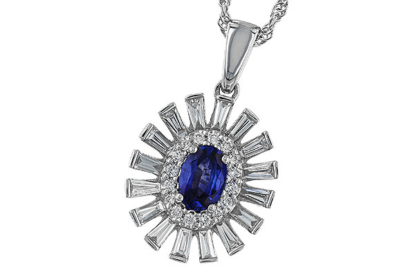 E274-16841: NECK .60 SAPPHIRE TW 1.12 TGW (6x4MM SAPP)