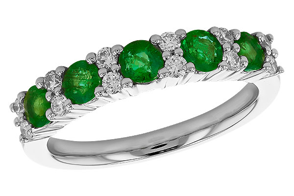 E274-16886: LDS WED RG .70 EMERALD .94 TGW