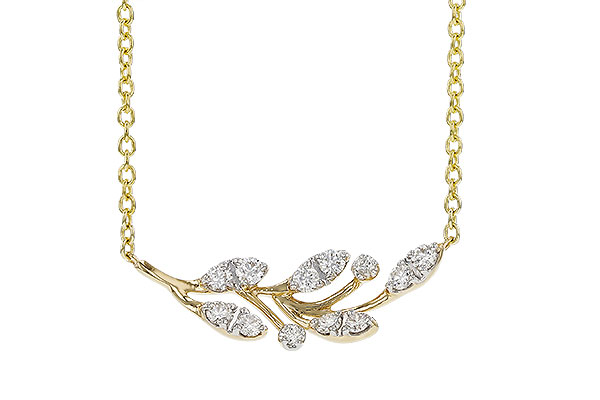 E275-03186: NECKLACE .32 TW (18")