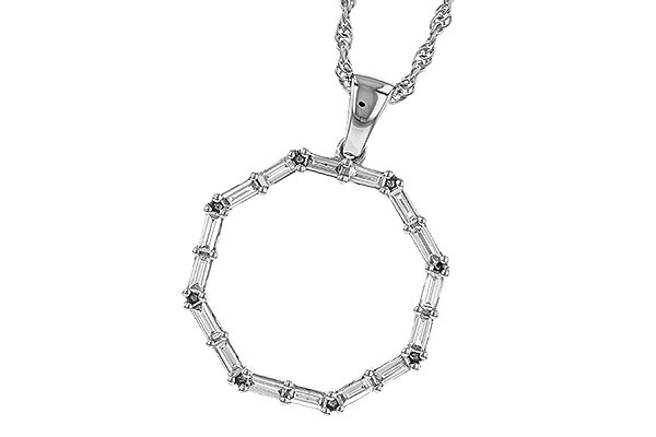 E275-05932: NECKLACE .35 TW BAG DIAS