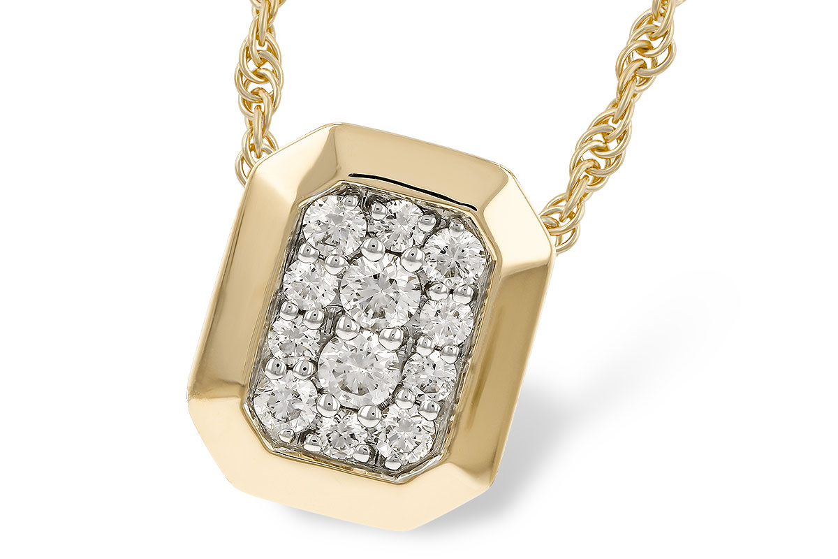 E275-06832: NECKLACE .25 TW