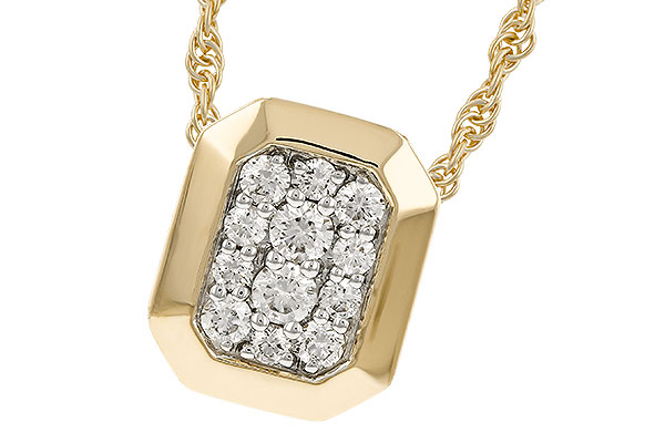 E275-06832: NECKLACE .25 TW