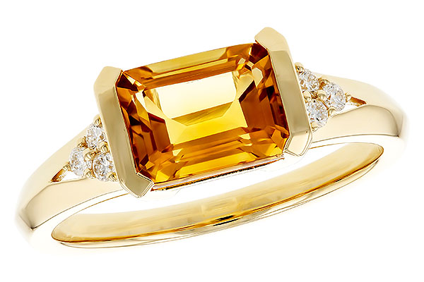 E275-06850: LDS RG 1.46 CITRINE 1.55 TGW (8x6MM CIT)