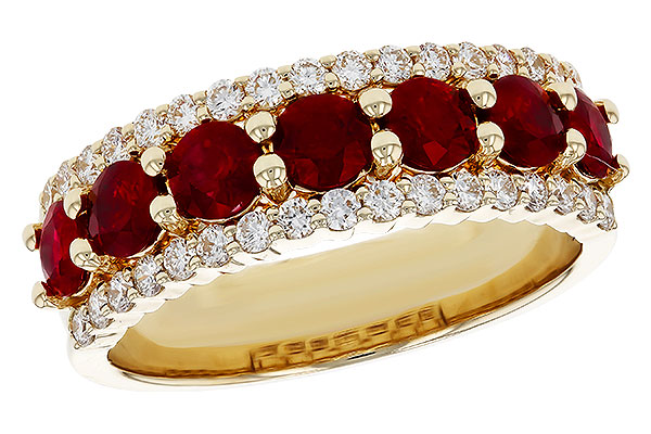 E275-91405: A188-66896 W/RUBY 1.26 TW RUBY 1.70 TGW