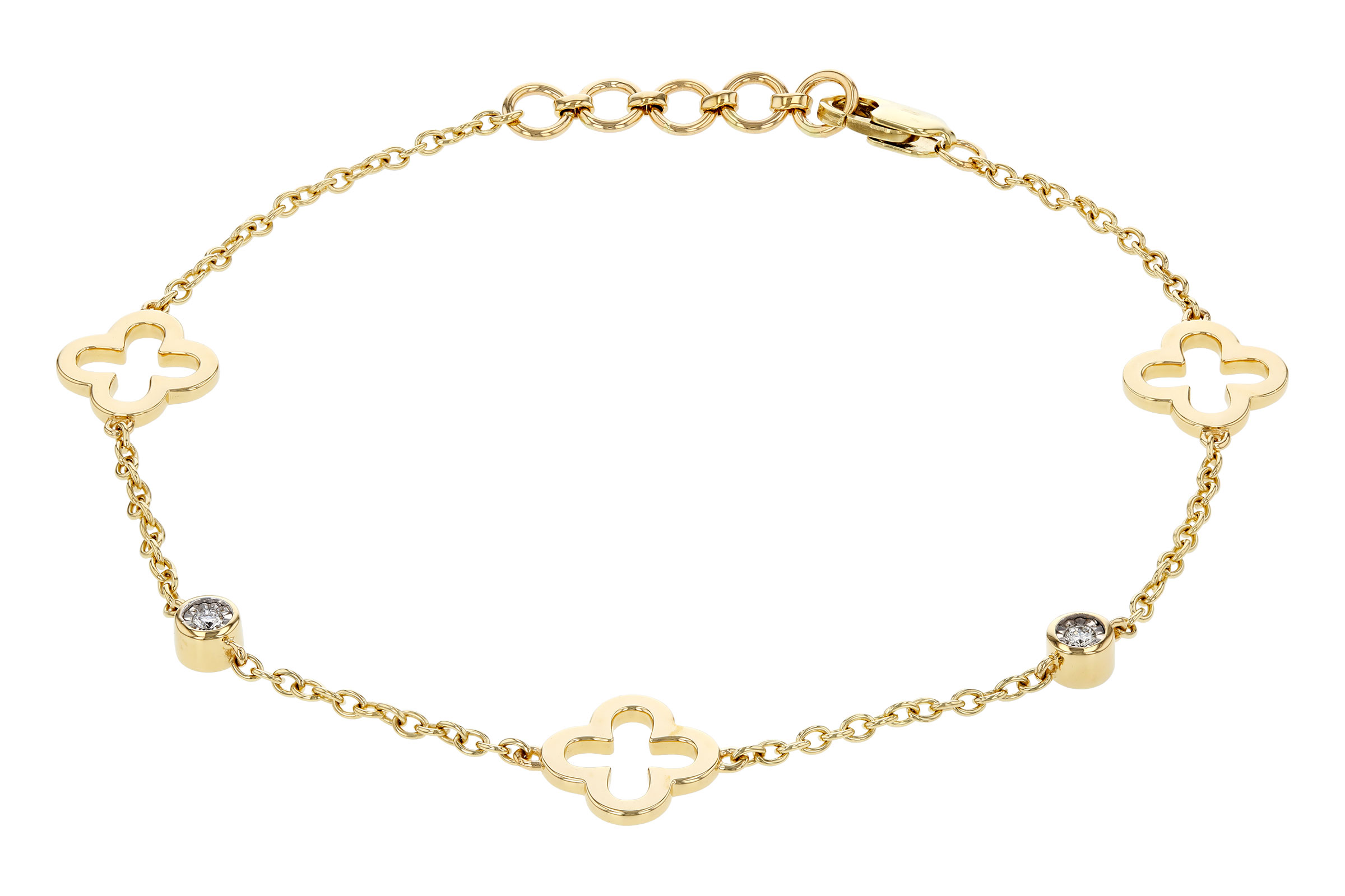 E275-92323: BRACELET .06 TW (7.25")